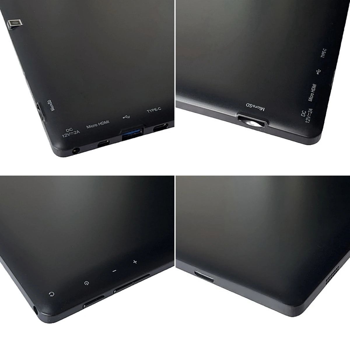 Tablet Intel Atom N3350 de 10.1 Pulgadas con Windows 11, 64 bits, Cuatro Núcleos, Cámara Dual, 4 GB de RAM, 64 GB de ROM, Pantalla IPS de 1920 x 1200, 1 Puerto USB 3.0, Micro HDMI