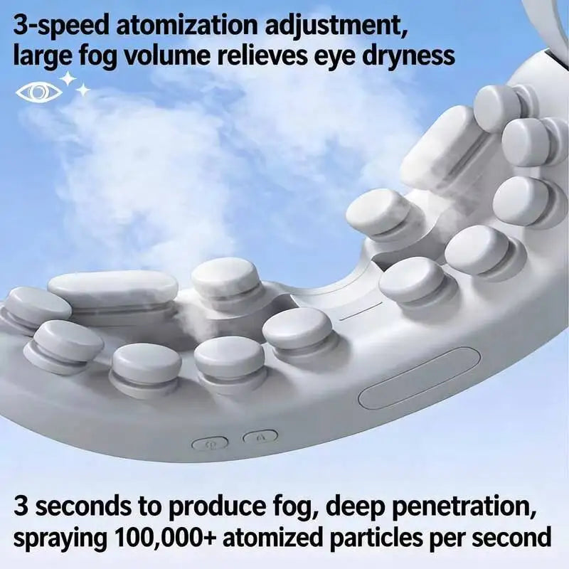 Masajeador de Ojos Eléctrico con Vapor Caliente y Bluetooth