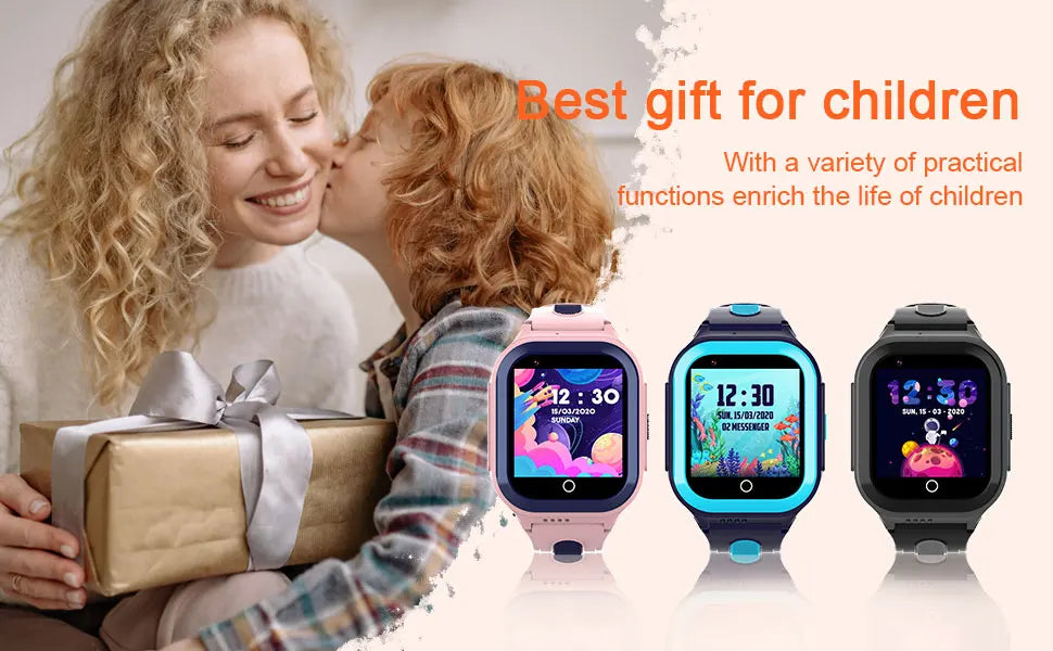 Wonlex KT24S Reloj Inteligente Niños GPS 4G
