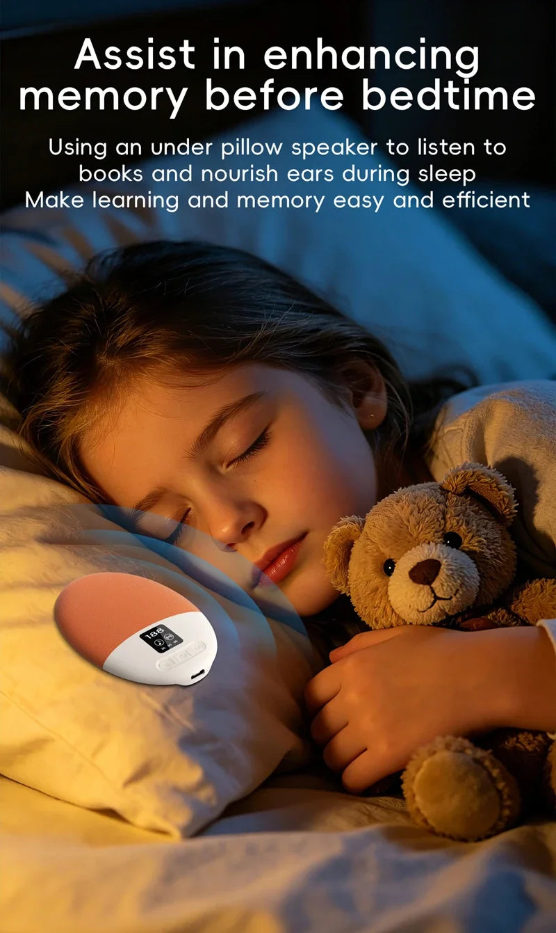 Auriculares Bluetooth 2 en 1 con Altavoz para Dormir de Lado