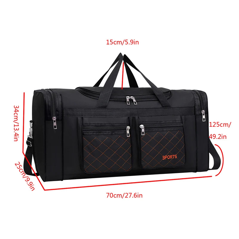 Bolsa de Viaje de Gran Capacidad para Hombre Plegable