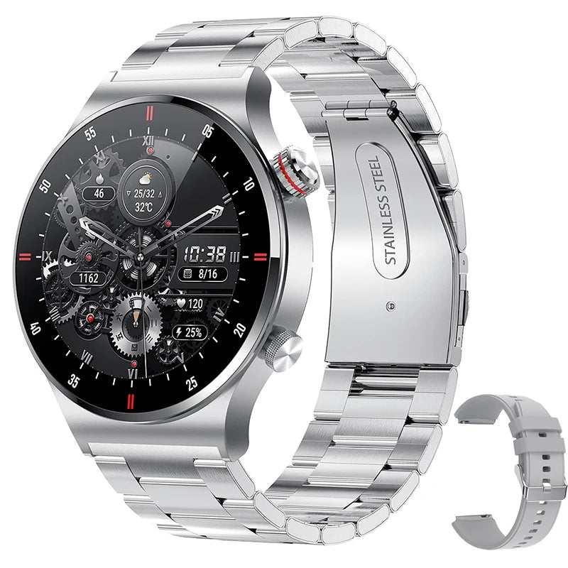 Reloj Inteligente Deportivo con Pantalla Táctil y Llamadas Bluetooth