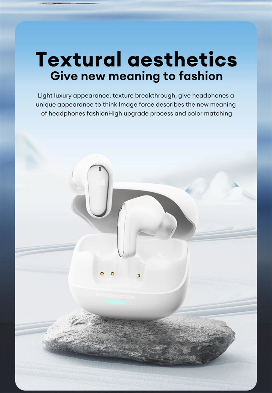 Auriculares Bluetooth Monster MQT52 TWS con Micrófono