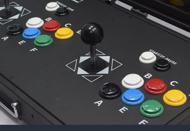 Máquina de Juegos Portátil de 20 Pulgadas, Plegable, con Doble Joystick, Sistema Dual, Máquina Integrada de Arcade para el Hogar, Pandora Moonlight Box