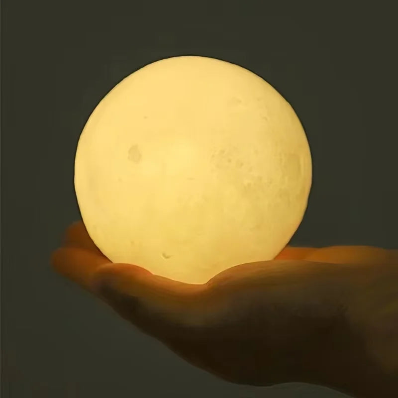 Luz LED de Luna y Estrella para Dormitorio Infantil