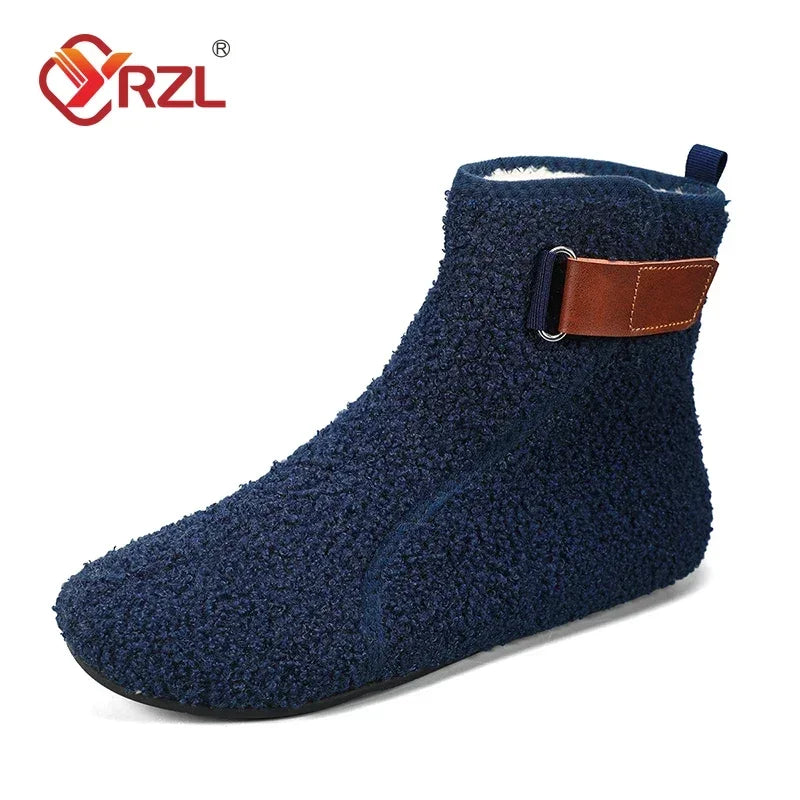 Botines de algodón cálidos de invierno para hombre