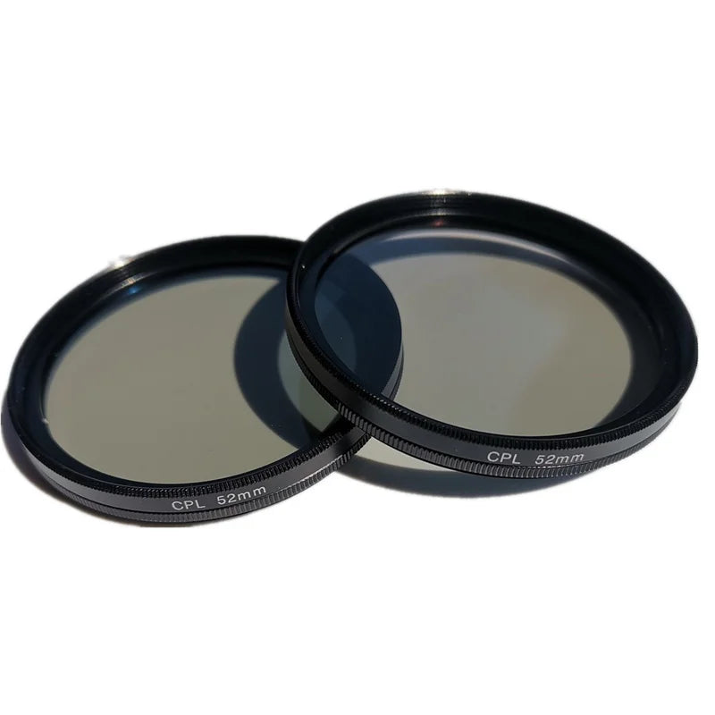 Filtro Lente CPL 52mm para Celular con Clip Universal