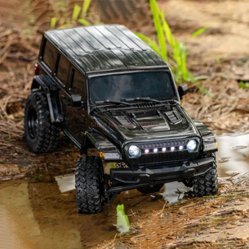 JJRC C8801 PRO 1/18 Coche Todoterreno con Suspensión 4WD Totalmente Proporcional, Coche RC Eléctrico, Modelo de Juguete para Niños, Regalo