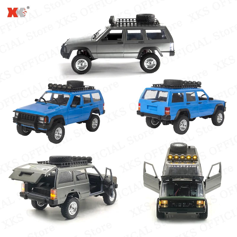 MN MN99S MN78 MN98 MN99 D90 1/12 RC coche 2,4G Control remoto 4X4 todoterreno luz LED 4WD escalada RC camión coche de juguete regalo para niño