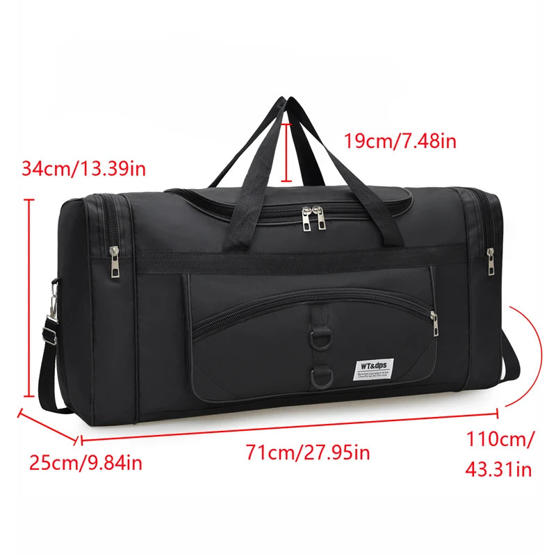 Bolso de Mano Extragrande Multifuncional para Viajes y Actividades al Aire Libre