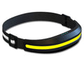 Linterna Frontal COB Recargable USB con Luz Blanca y Roja para Camping y Pesca