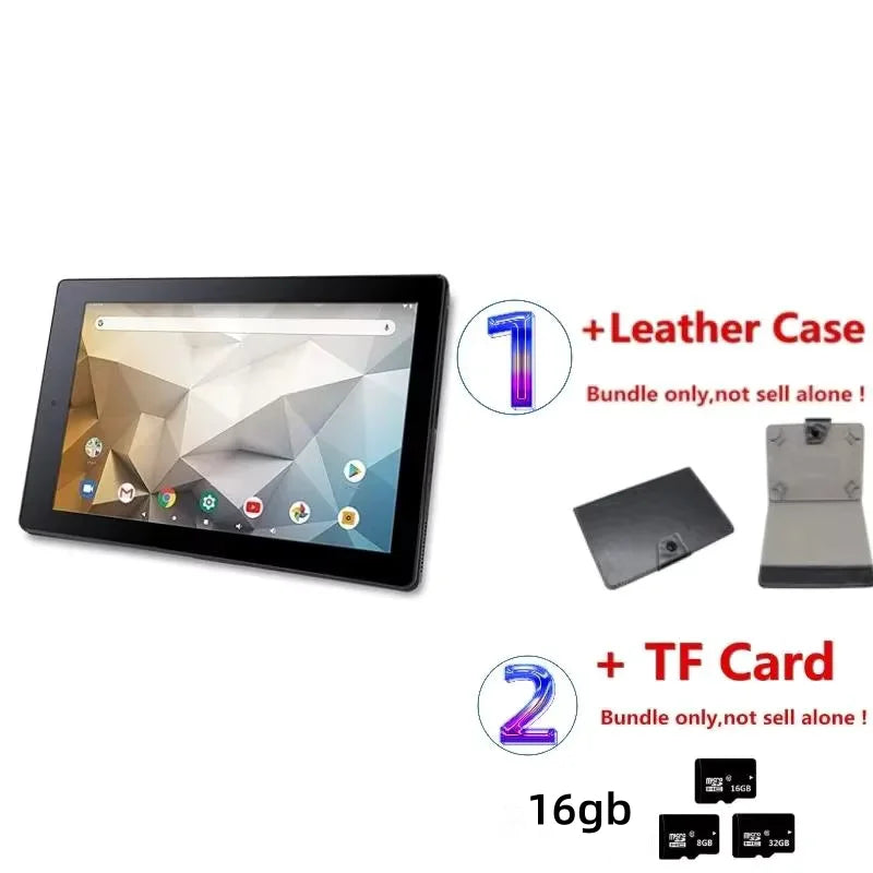 Nueva Tablet Android 10 RCT6 de 10.1 Pulgadas, RAM 2GB DDR3+32GB, MT8167 Quad Core, Pantalla IPS 1280*800, WIFI, Cámara Dual