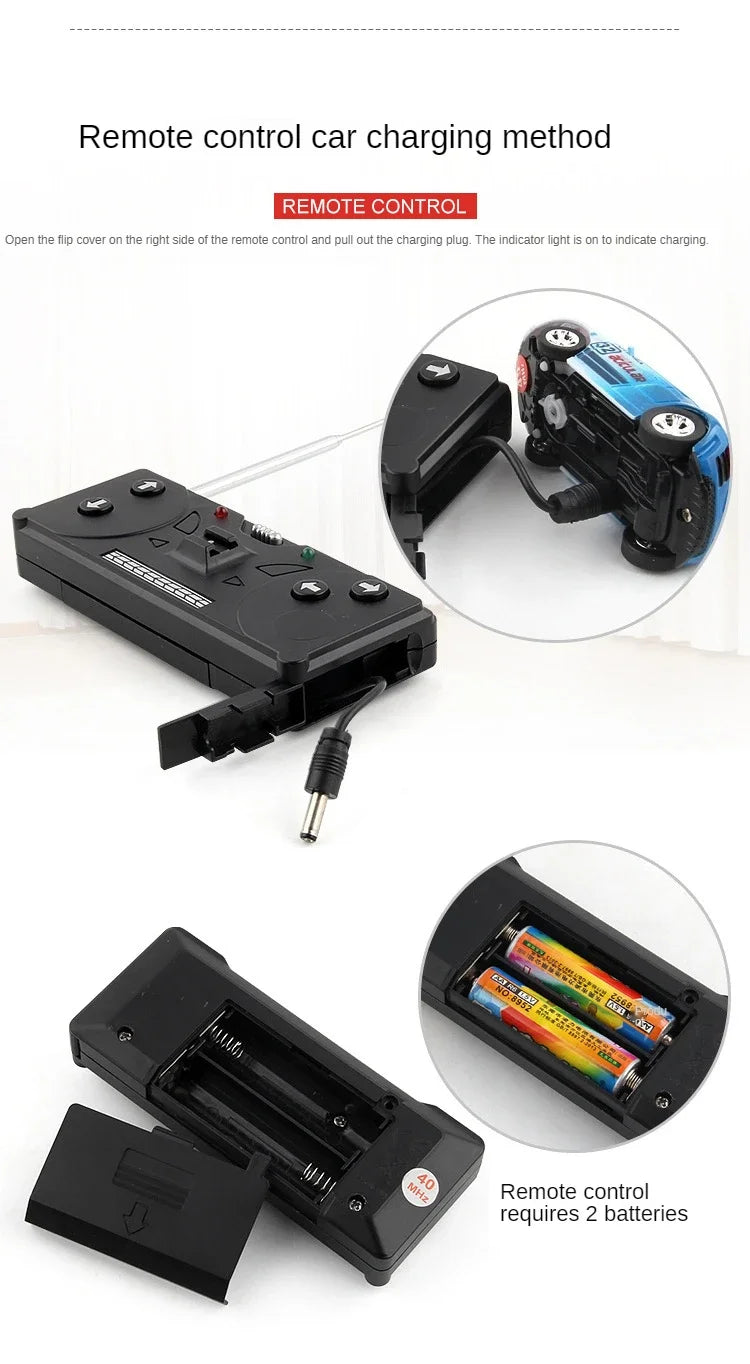 ¡Epico Mini RC Racer! Vehículo 4WD de tamaño Coke para aventuras de alta velocidad, el regalo divertido y definitivo para niños