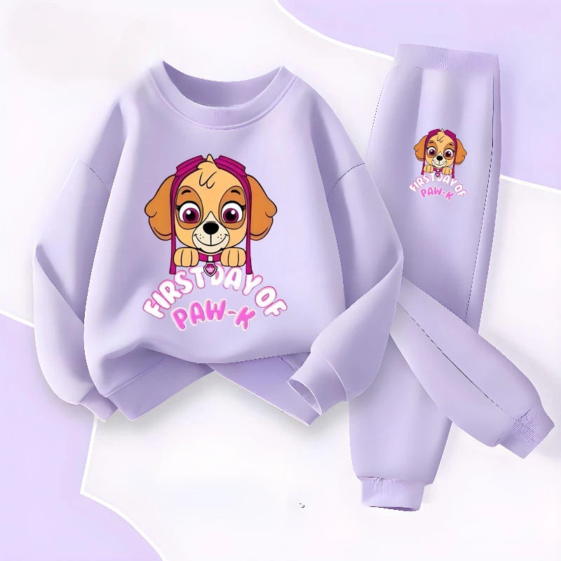 Conjunto de buzo transpirable PAW Patrol con pantalón para niñas