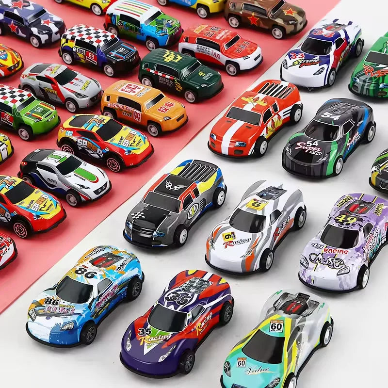 Set de Mini Autos de Aleación Pull-Back para Niños