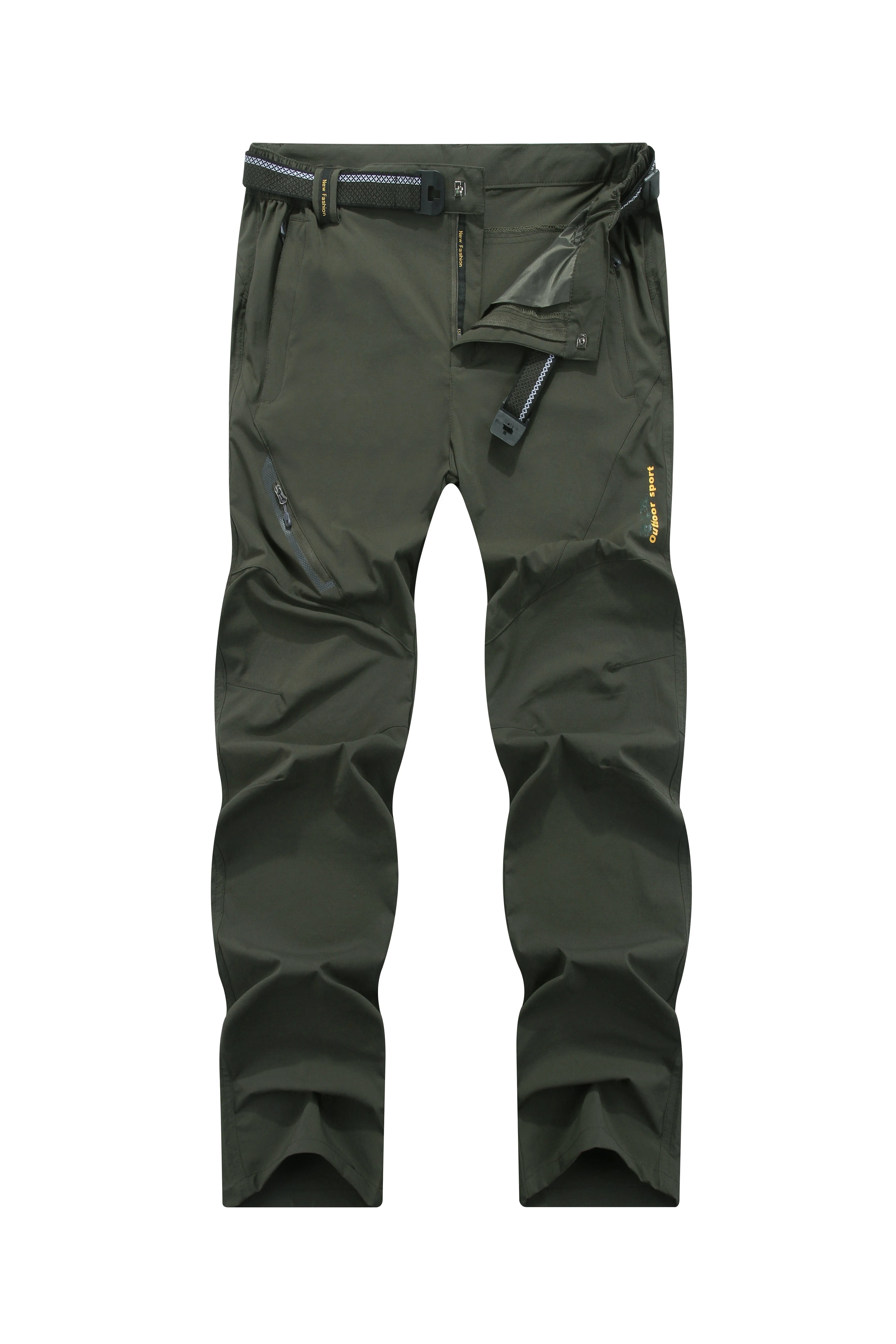 Pantalones Elásticos de Secado Rápido para Mujer Talla Grande