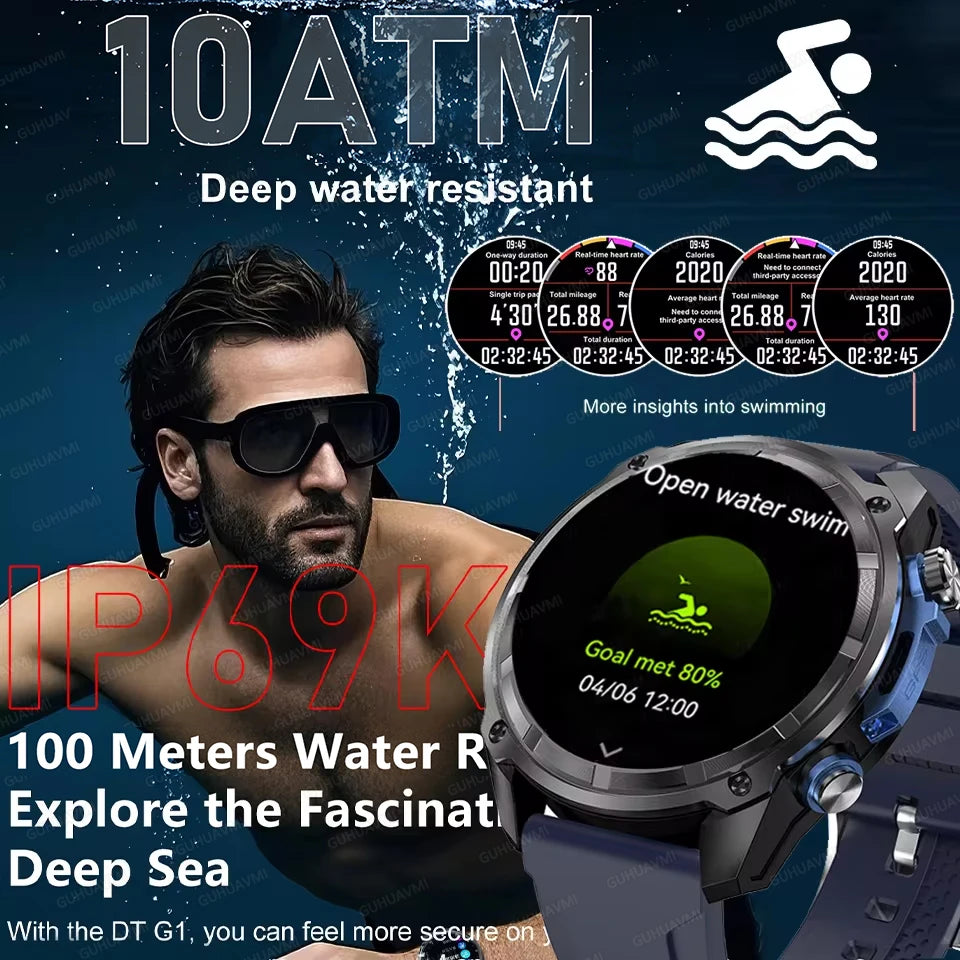 T-Rex3 Reloj Inteligente Militar GPS 10ATM