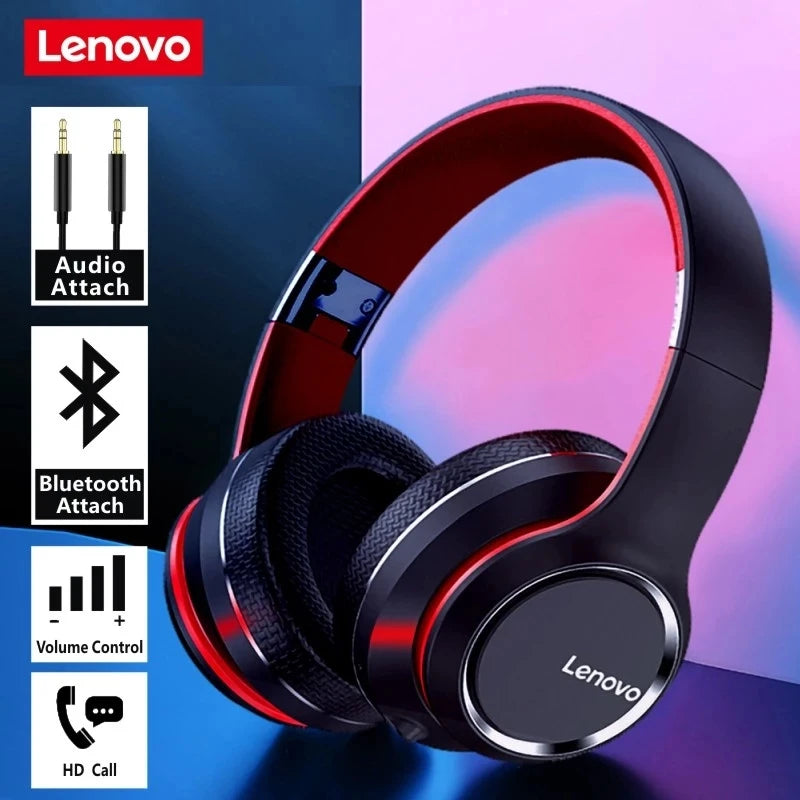 Lenovo HD200 Auriculares Bluetooth Plegables PC