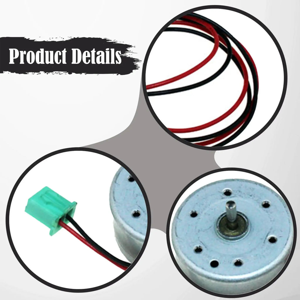 Kit de repuesto de Motor de cubo de basura portátil, Motor de tapa de Metal resistente para cubo de basura abatible T1S TC1D de tamaño pequeño