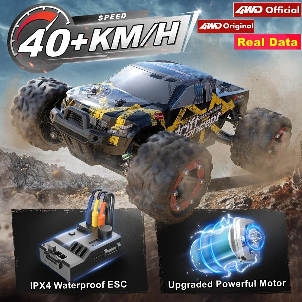 Auto RC 4WD 1:18 Todoterreno Oike 40KM/H Impermeable para Niños