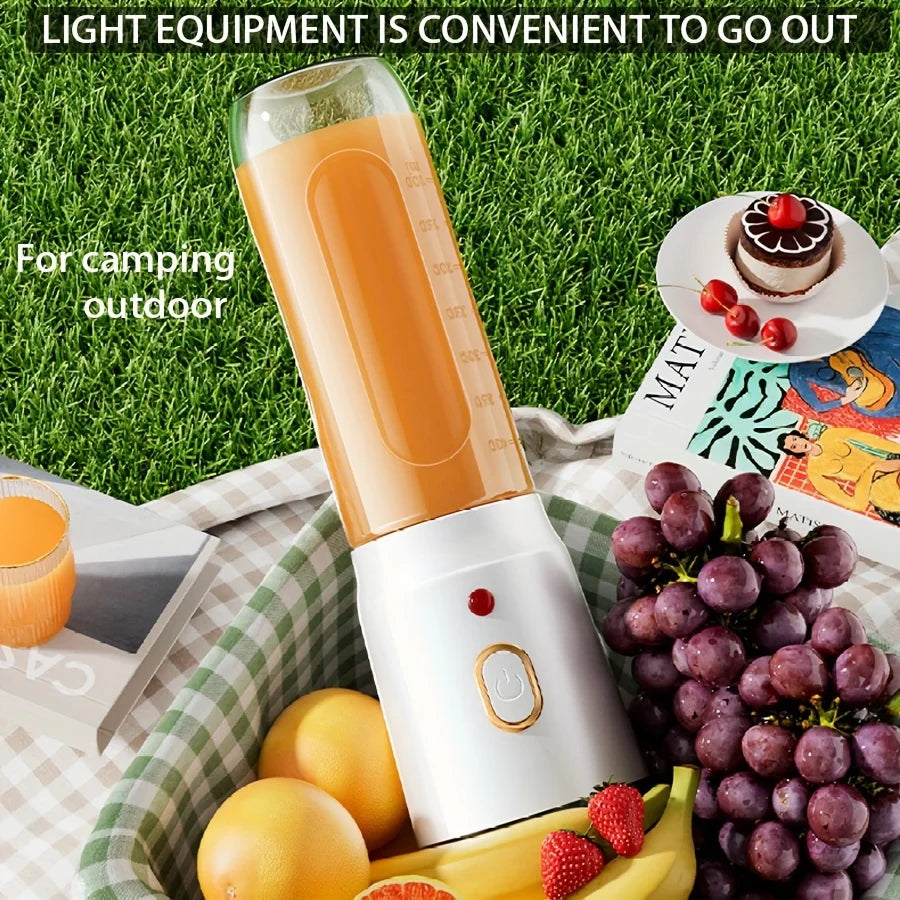 Exprimidor de Frutas Multifunción USB con 10 Cuchillas