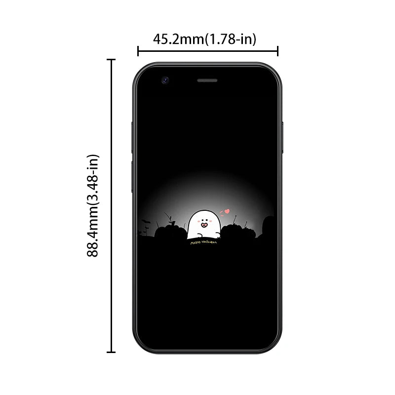 Mini24 Mini Teléfono Inteligente Android de 3.0 Pulgadas, 3GB RAM, 32GB ROM, Doble SIM, Doble Modo de Espera, Teléfono Móvil 3G, Google Play Store