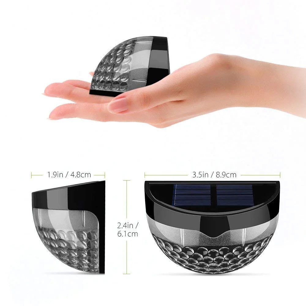 Luces Solares LED de Pared Exterior para Jardín Valla y Escaleras