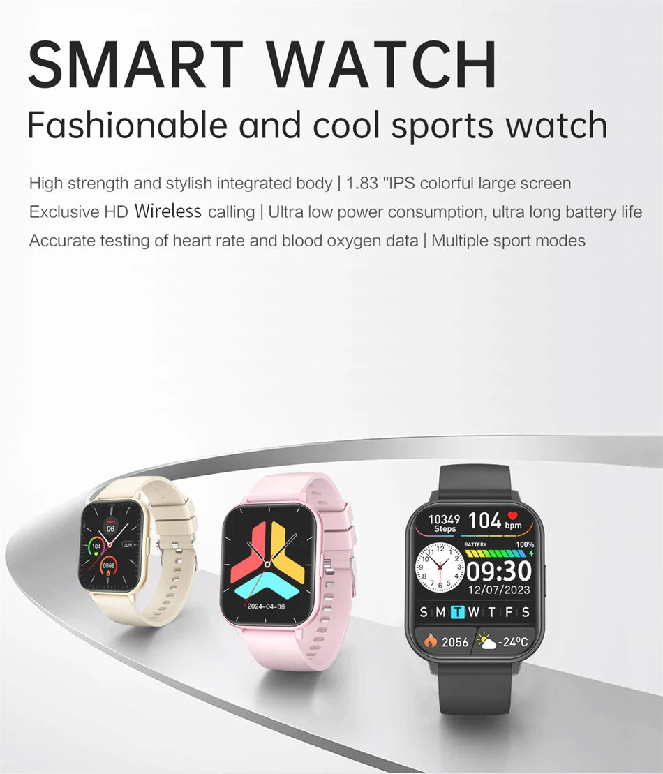 Reloj Inteligente Pantalla Táctil Esfera Personalizable
