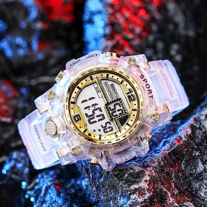 Reloj Digital YIKAZE Deportivo de Lujo para Mujer