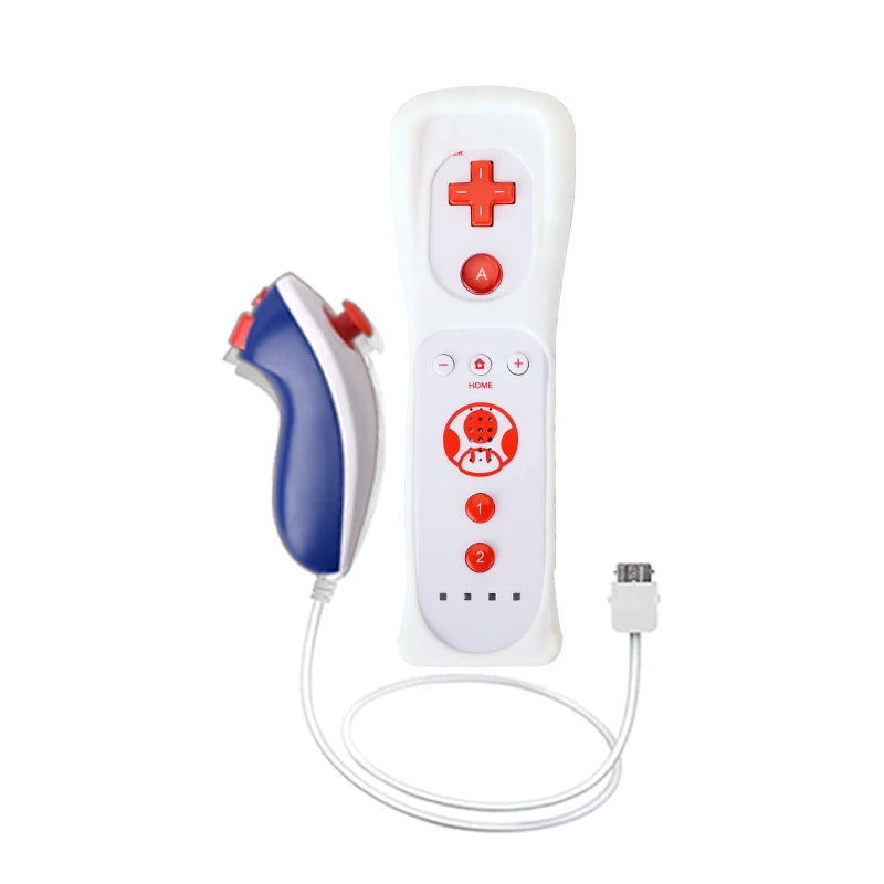 Control Inalámbrico con Nunchuck para Nintendo Wii Motion Plus