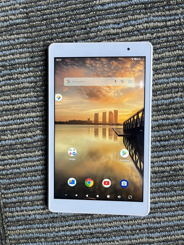 Tablet PC Google Play de 8'' con Android 11, Quad Core, 2GB de RAM, 32GB de ROM, A133, Pantalla IPS de 1280x800, Ultradelgada, Allwinner, Cámaras Duales, Wifi, Netbook
