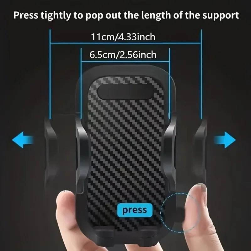Soporte para teléfono con ventosa para coche, soporte con ventosa para teléfono inteligente, soporte para móvil en coche para iPhone, Xiaomi, Huawei y Samsung