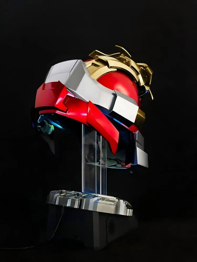 Casco de Iron Man de Marvel, Escala 1:1, MK50 MK5 MK17, con Control por Voz y Ojos Luminosos, Modelo Coleccionable para Adultos, Juguete de Navidad