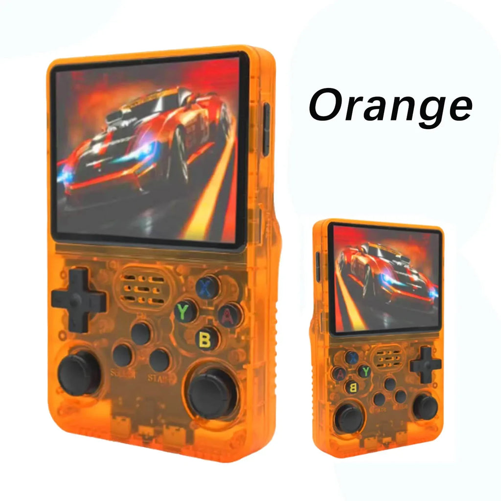 Consola de Videojuegos Retro Portátil R36S, Sistema Linux, Pantalla IPS 3.5 Pulgadas