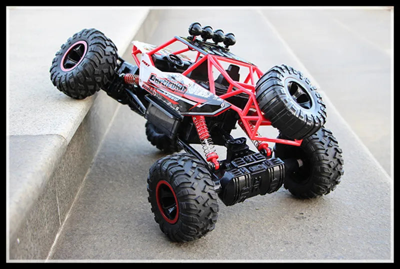 Auto Teledirigido 4WD 1:12/1:16 Buggy RC Todoterreno con Luces LED