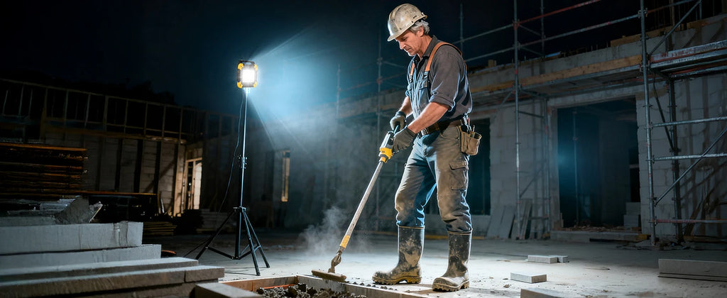 Foco LED de Trabajo Portátil 5 Modos Recargable para Taller