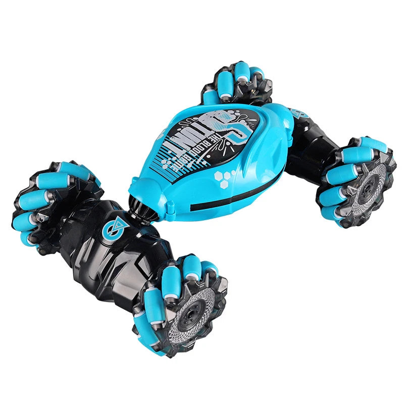 Auto RC Drift 4WD con Luces LED, Música y Spray 360° Control Remoto