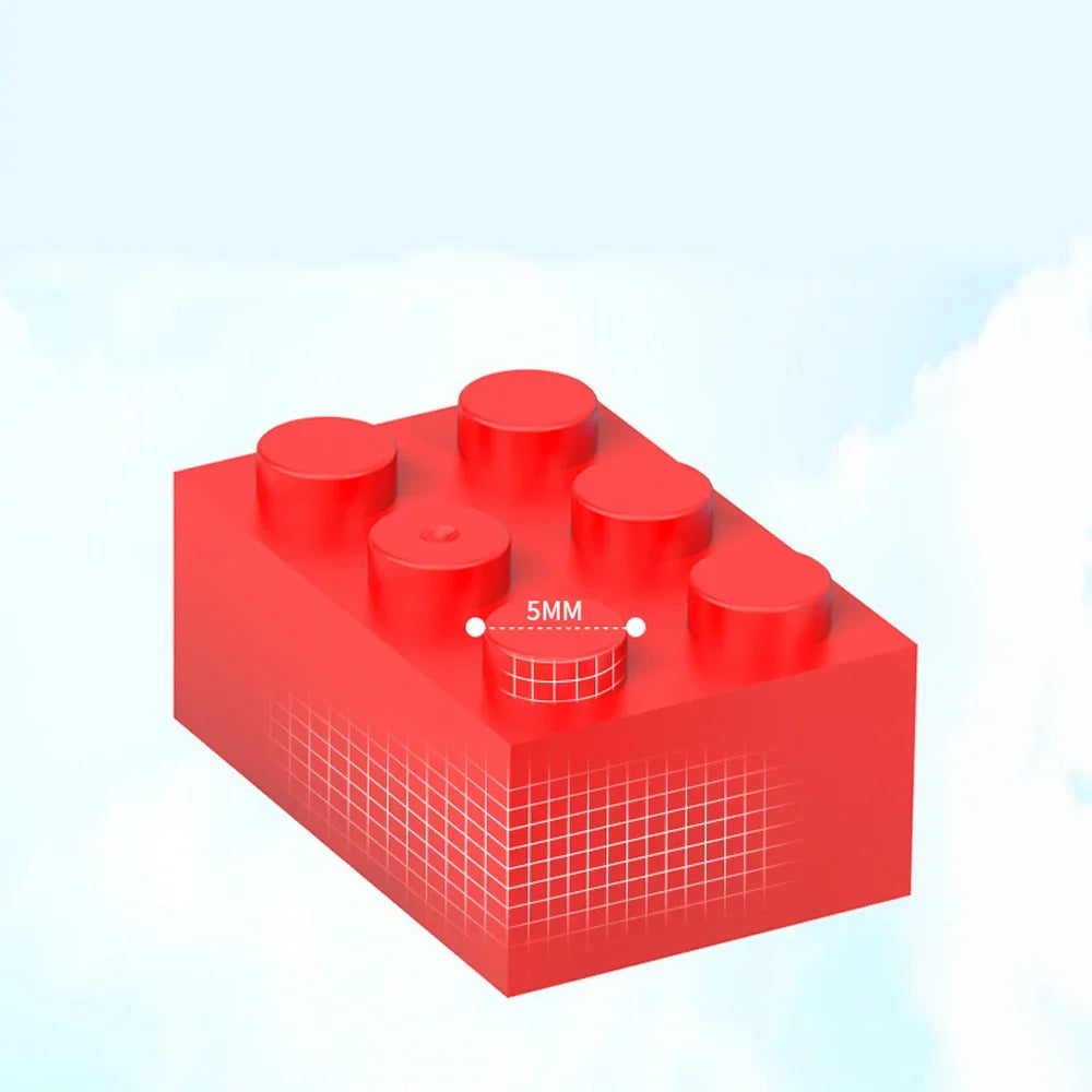 120/240 Uds. Juego de bloques de construcción a granel ciudad ladrillos clásicos montaje colorido DIY juguete creativo juguete educativo interactivo para niños