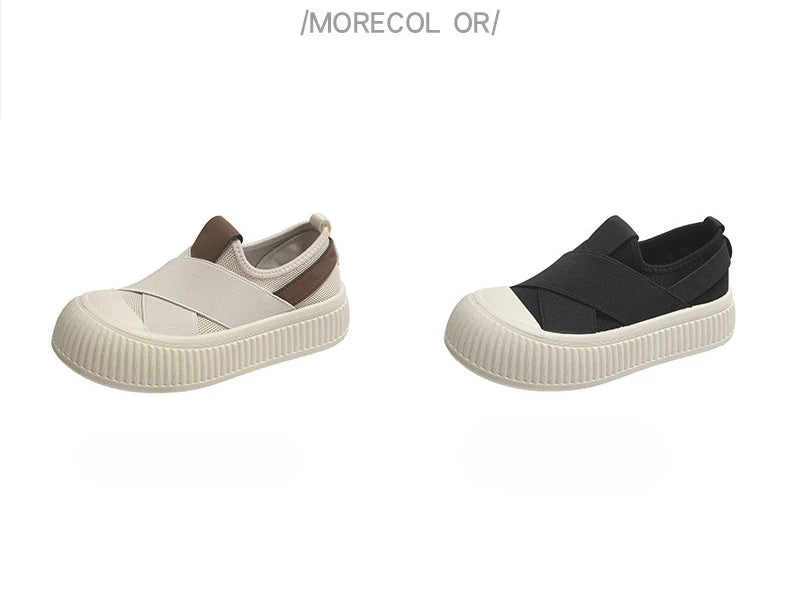 Zapatillas de Mujer Transpirables con Plataforma y Suela Gruesa