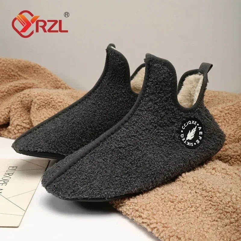 Zapatillas de Algodón para Hombre YRZL - Cálidas Interior Invierno