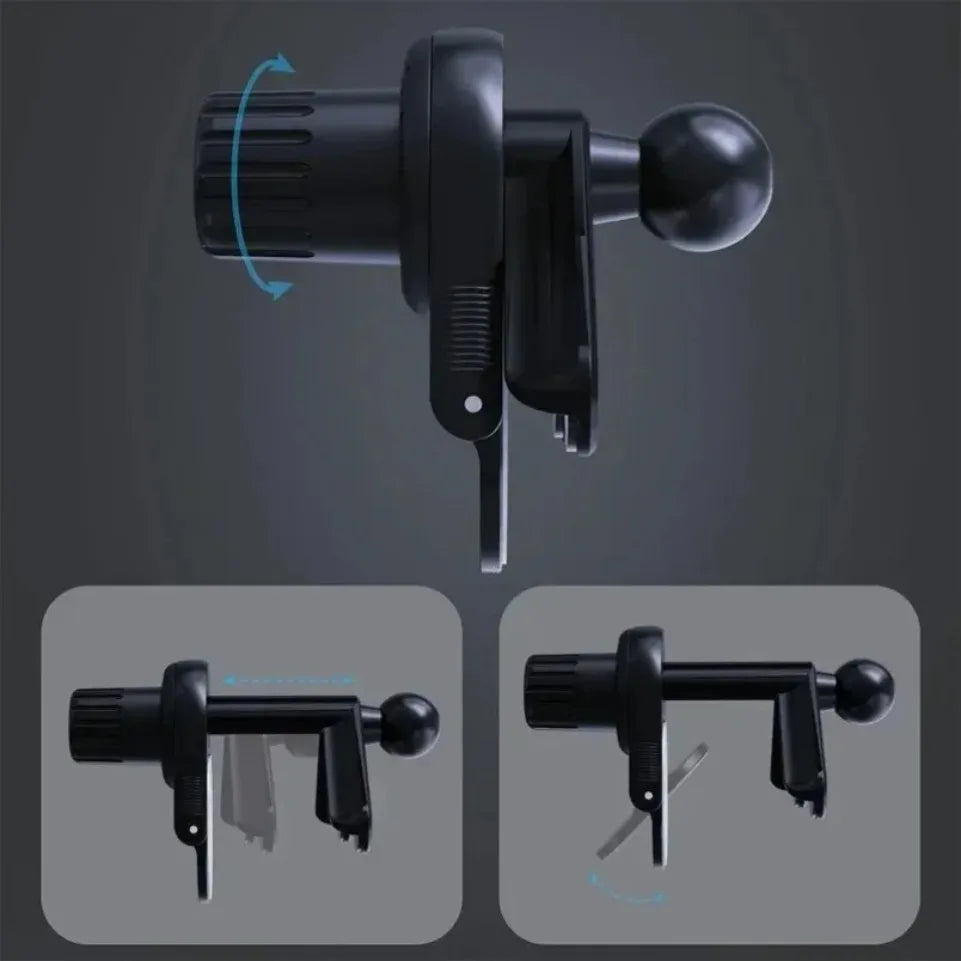 Soporte Magnético Universal Portátil para Teléfono, para Pantalla, Rotación de 360 Grados, Imán Fuerte, Soporte para Coche, Compatible con iPhone 16, 17, 16, 15, 14