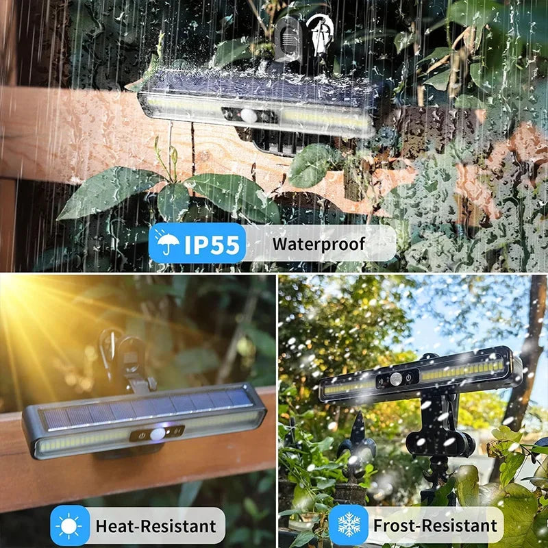 Luces Solares con Sensor de Movimiento para Valla