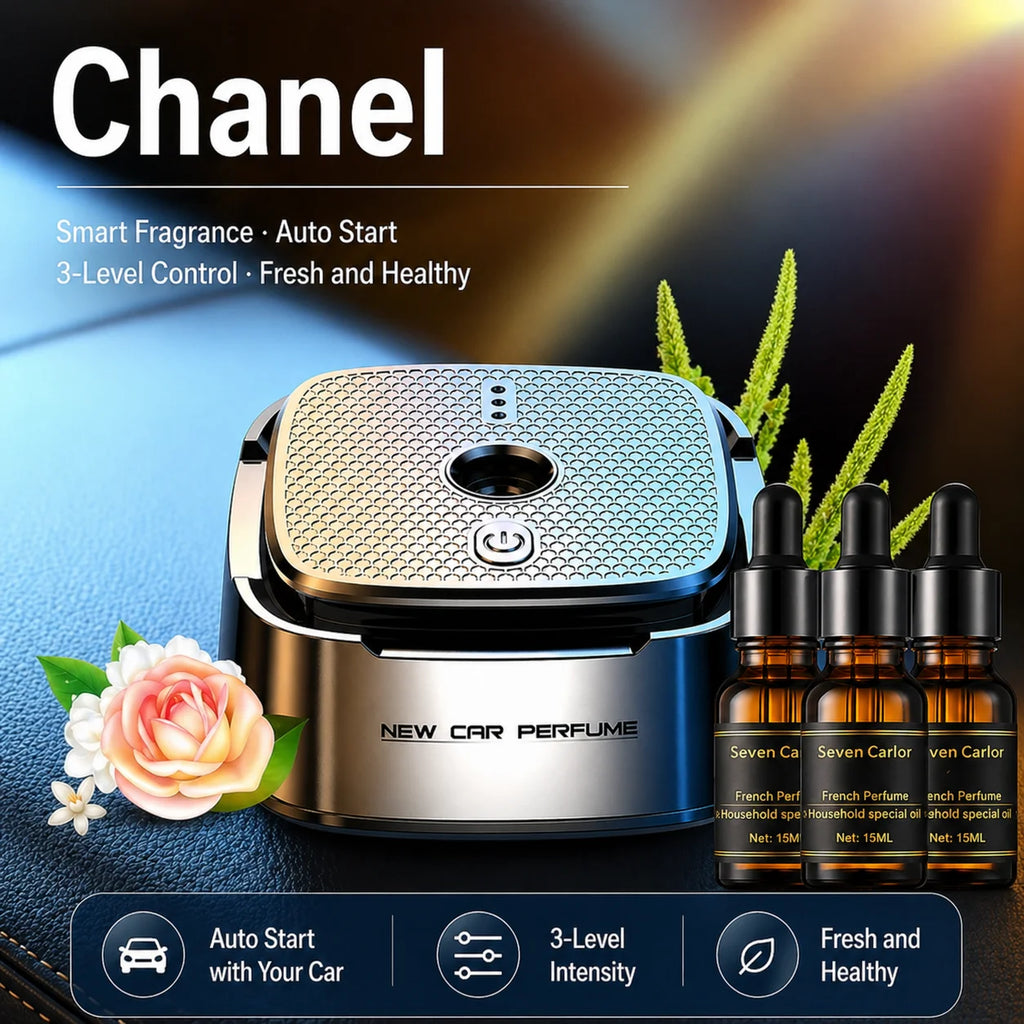 Ambientador Inteligente para Auto, Fragancia Ligera y Duradera, Spray para Auto, Fragancia para Interiores de Auto para Hombre, Artículo Decorativo, Difusor de Fragancia