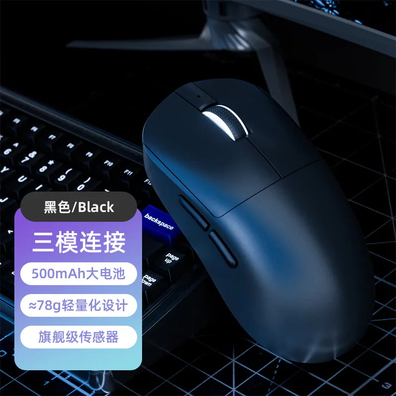 Mouse Gamer Lenovo Tri-Mode, 6000 DPI, RGB, Bluetooth y USB-C