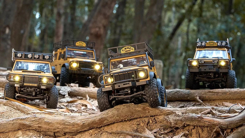 Auto de Control Remoto FMS Land Rover 1/24 Todo Terreno RC