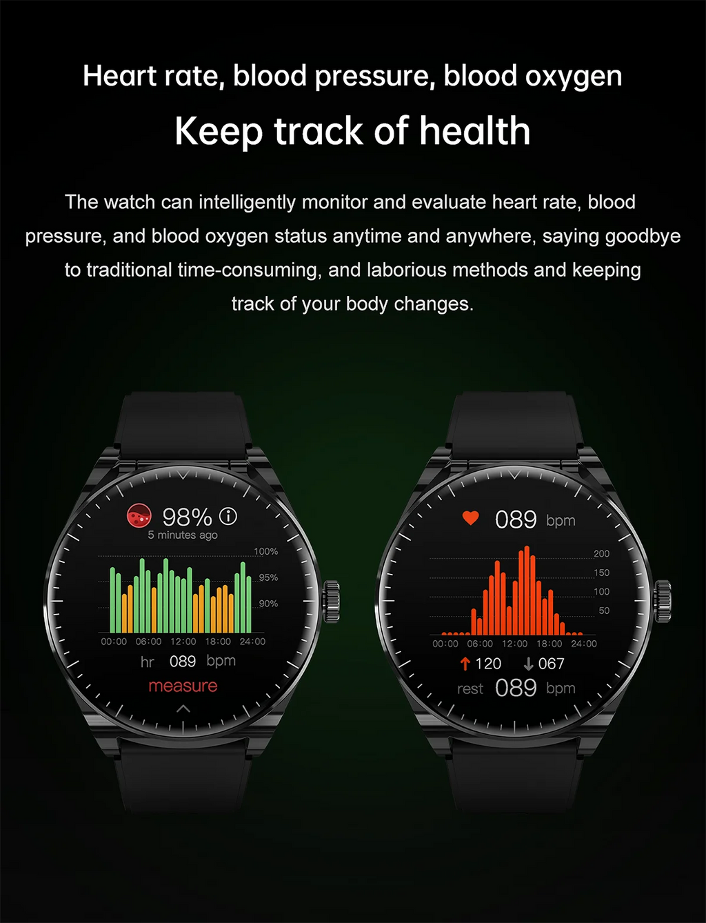 Reloj inteligente TWS con auriculares para hombre y mujer, función NFC, rastreador deportivo, Monitor de ritmo cardíaco, reducción de ruido, reloj inteligente