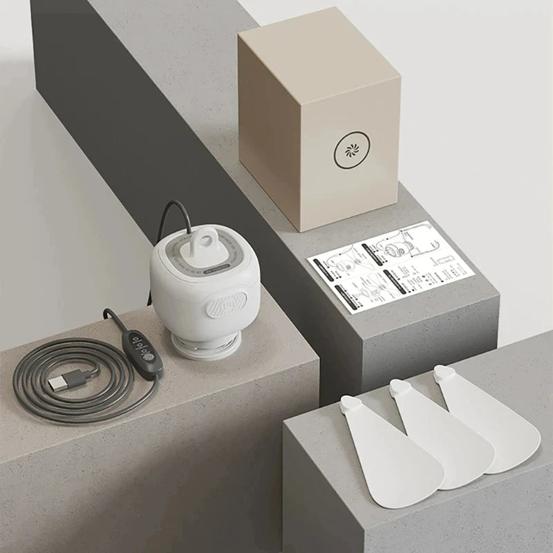 Ventilador de techo USB con 3 velocidades, ventilador de 3 metros con hoja desmontable, portátil, silencioso, refrigeración interior, exterior, tienda de campaña, Control de línea