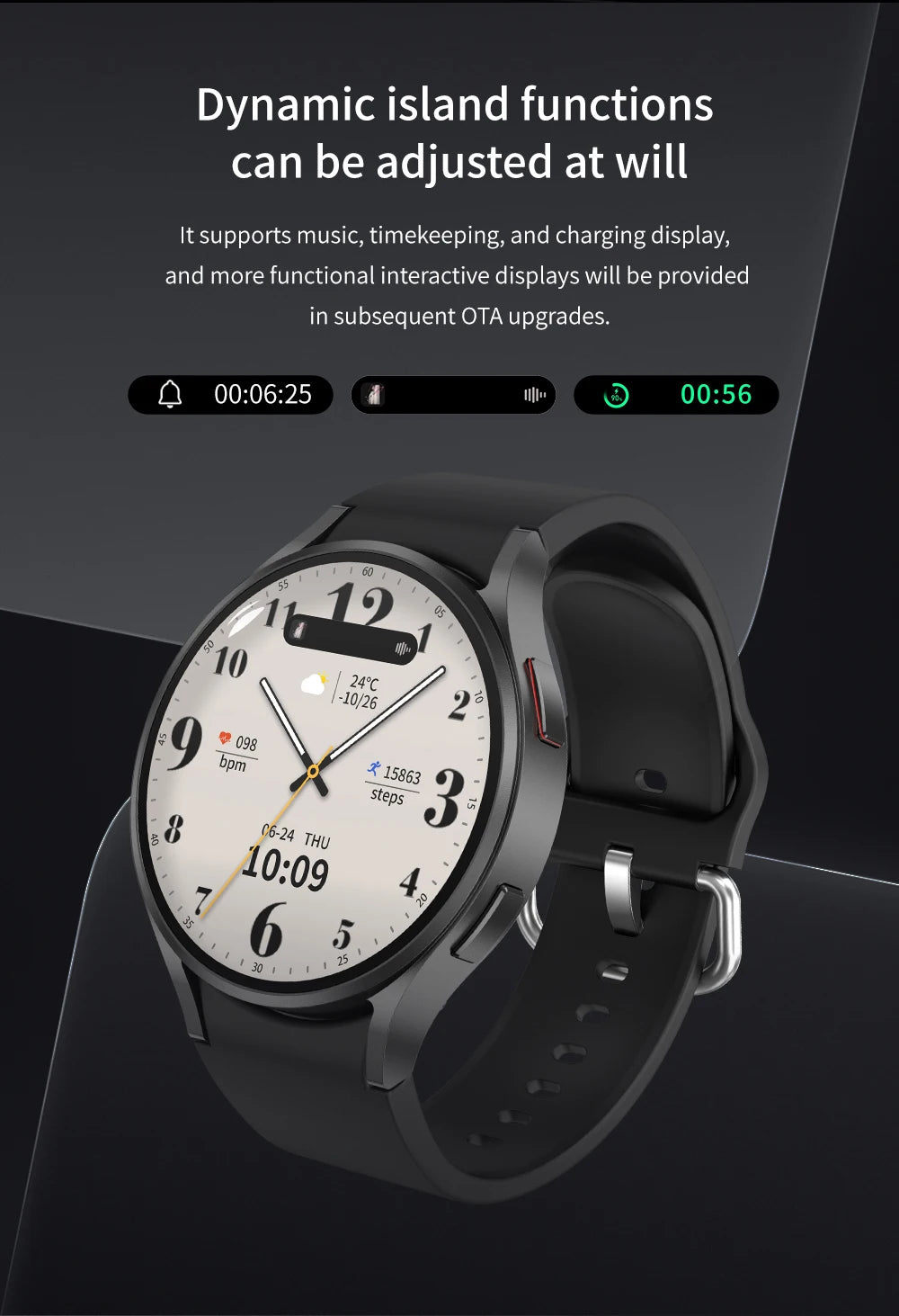 Reloj Inteligente GPS 6 Asistente de Voz