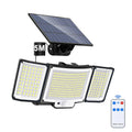 Lámpara Solar LED Exterior con Sensor de Movimiento IP65 3 Modos