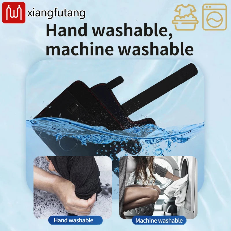 Masajeador Eléctrico USB para Muñeca y Mano con Calor y Vibración
